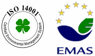ISO 14001 a EMAS logo